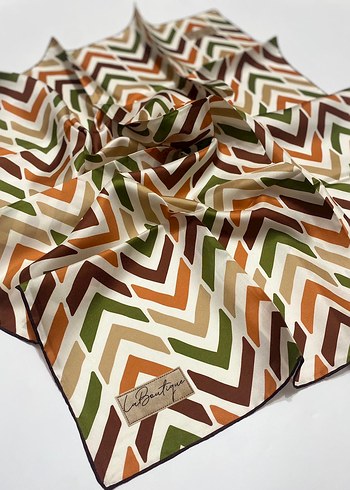 La boutique twill ipek eşarp