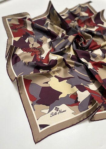 Silkhome twill ipek eşarp