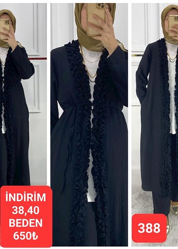Tesettür kimono takım