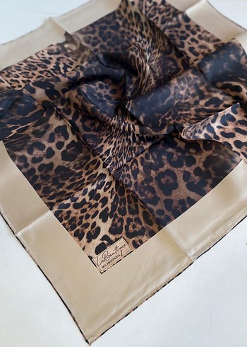 Diğer La boutique 2026 kış twill ipek eşarp