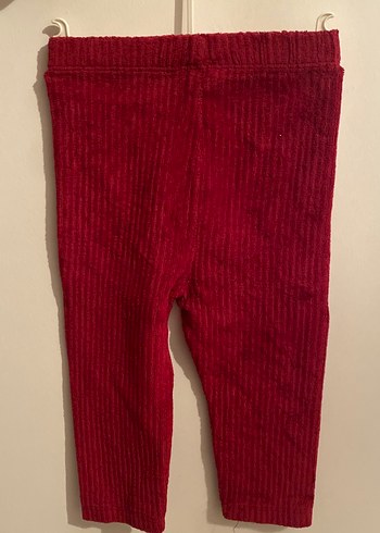 Kız bebek kadife tayt - Görsel 2