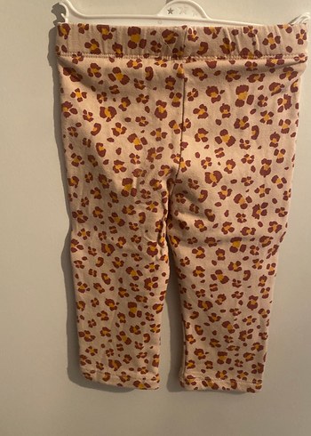 Kız Çocuk Kahverengi Desenli tayt - Görsel 2