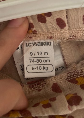 Kız Çocuk Kahverengi Desenli tayt - Görsel 3