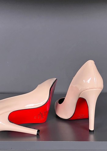 Kadın Rugan Stiletto Topuklu Ayakkabı - Görsel 4