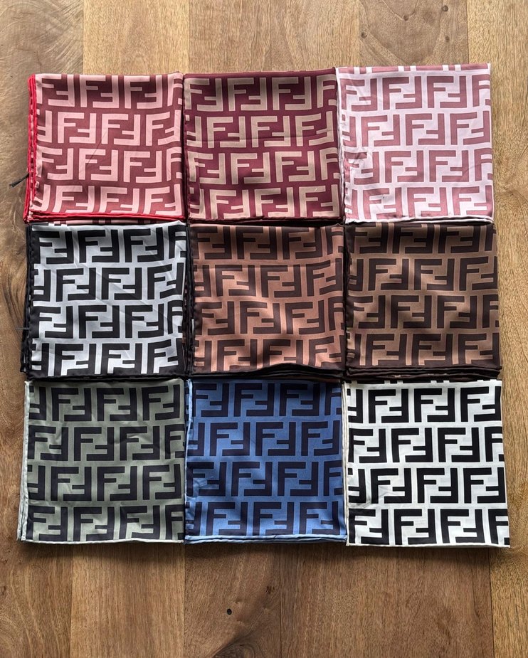 Twill ipek eşarp - Görsel 2