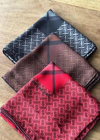 Kadık twill ipek eşarp - Görsel 2