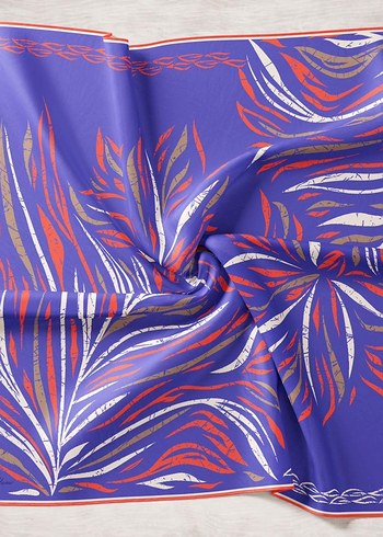 Silkhome twill ipek eşarp - Görsel 2