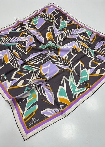 Silkhome twill ipek eşarp - Görsel 2