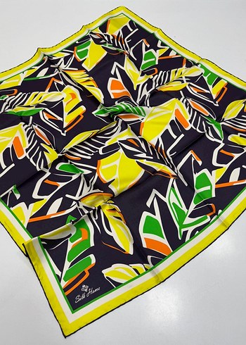 Silkhome twill ipek eşarp - Görsel 5