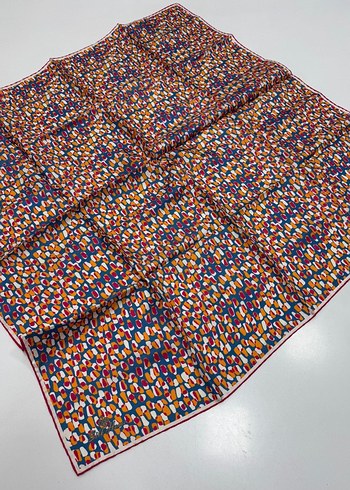 Silkhome twill ipek eşarp - Görsel 4