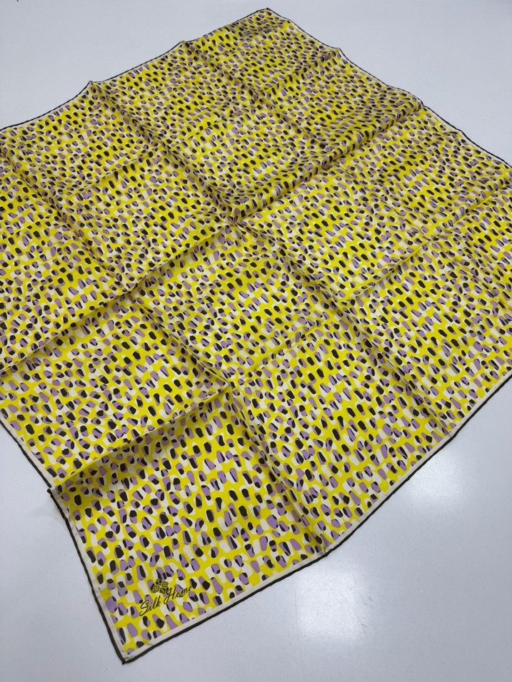 Silkhome twill ipek eşarp - Görsel 3