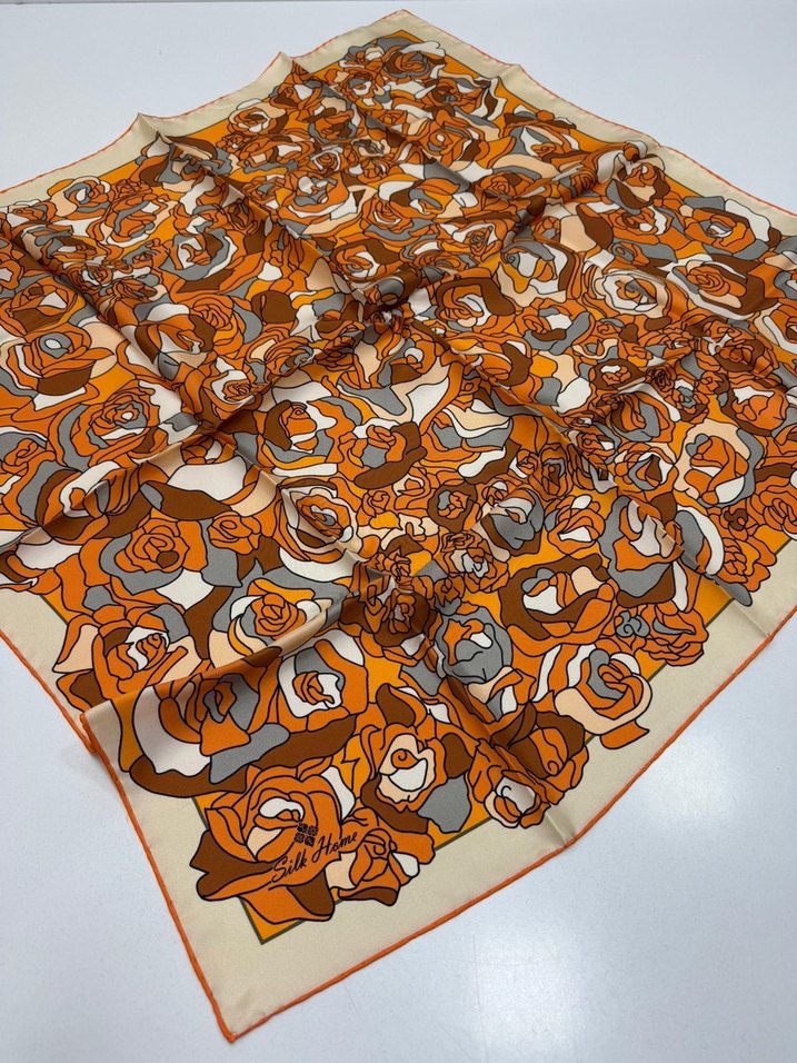 Silkhome twill ipek eşarp - Görsel 3