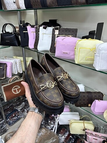 Kadın klasik babet loafer