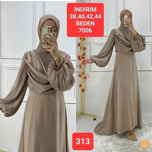 Tesettür abiye elbise