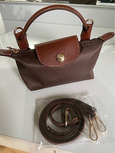 Beden Longchamp XS acı kahve