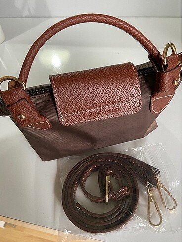 Beden kahverengi Renk Longchamp XS acı kahve