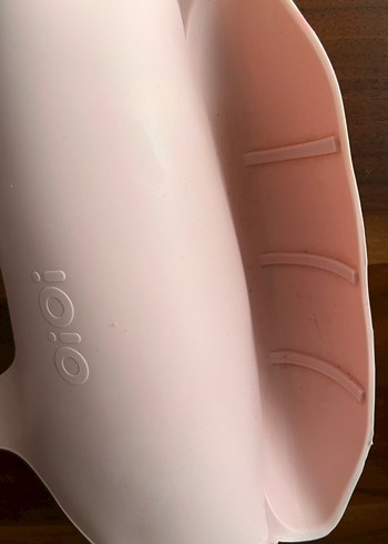 Pembe Silikon Oioi Bebek Önlüğü - Görsel 3