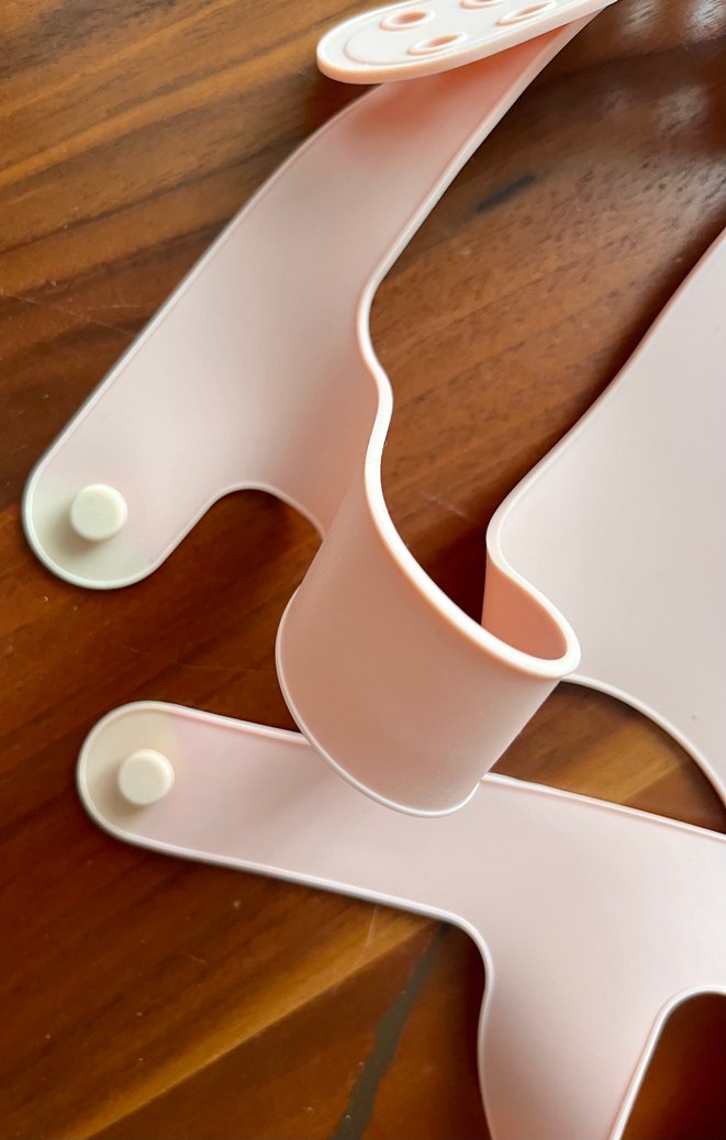 Pembe Silikon Oioi Bebek Önlüğü - Görsel 2