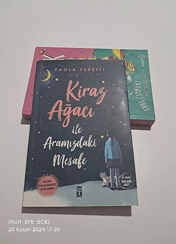 Kiraz Ağacı ve Üşütük hikaye kitabi