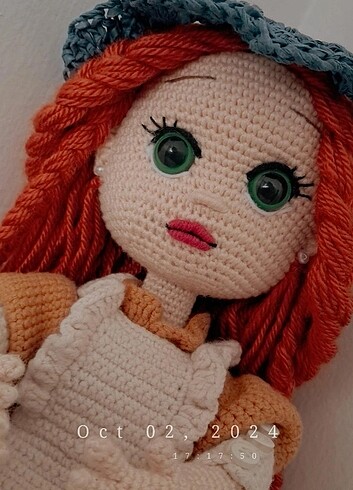 Beden Renk Amigurumi örme oyuncak bebek
