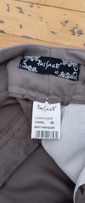 40 Beden camel Renk pantalon