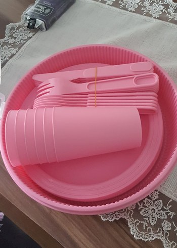 Hobby Life Pastel Pembe Kek Kapaklı Saklama Kabı