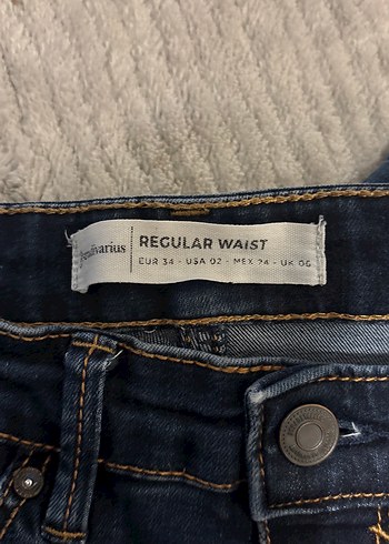 Lacivert Skinny Kadın Kot Pantolon - Görsel 5