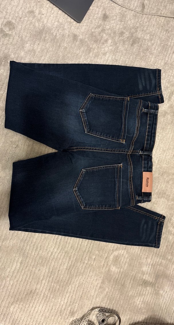 Lacivert Skinny Kadın Kot Pantolon - Görsel 2