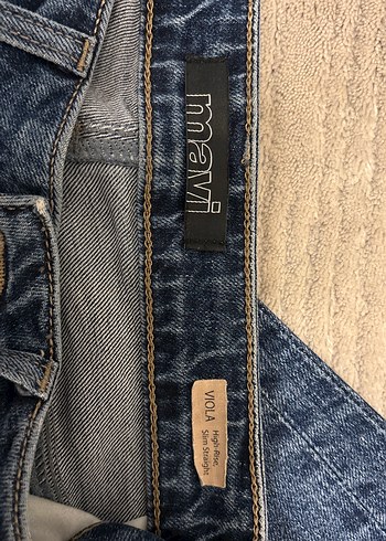 Kadın Mavi Regular Fit Kot Pantolon - Görsel 5