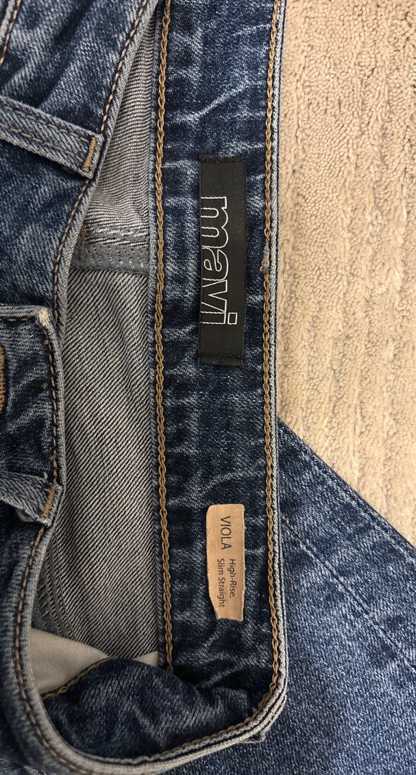 Kadın Mavi Regular Fit Kot Pantolon - Görsel 5