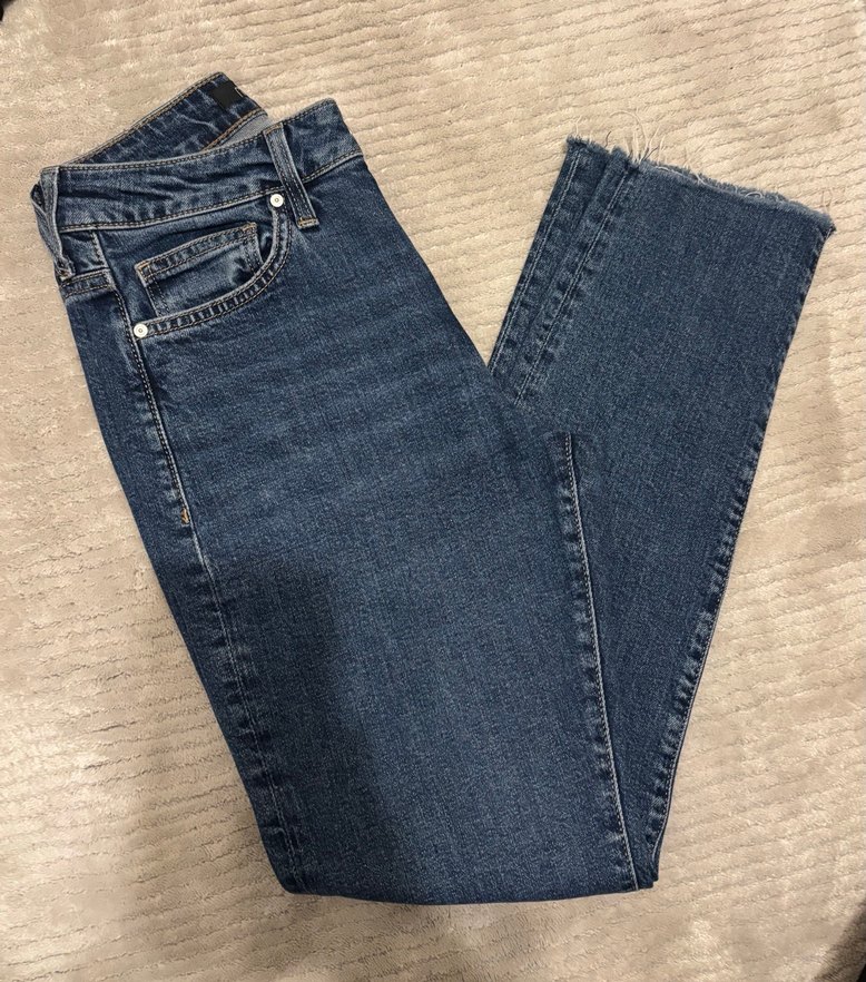 Kadın Mavi Regular Fit Kot Pantolon - Görsel 4