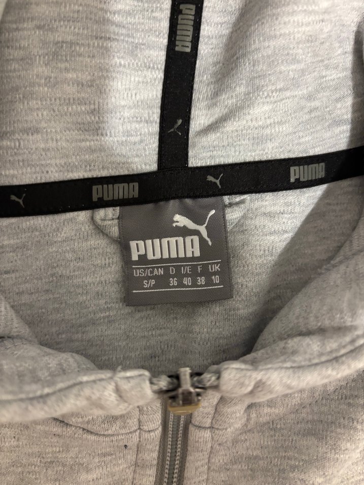 Gri Fermuarlı Kadın Spor Hırkası - Görsel 5