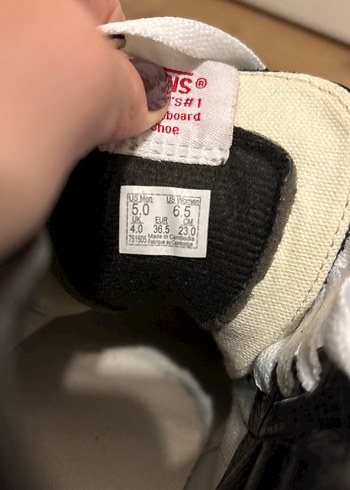 Vans old skool yüksek bilekli ayakkabı - Görsel 11