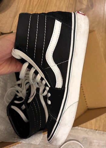 36,5 Beden beyaz Renk Vans old skool yüksek bilekli ayakkabı
