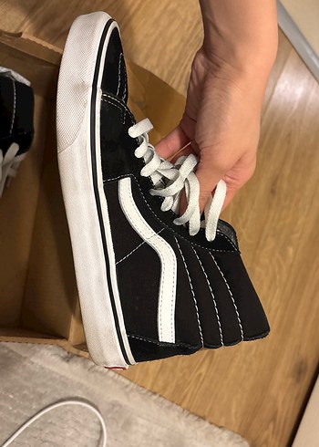 Vans old skool yüksek bilekli ayakkabı - Görsel 9