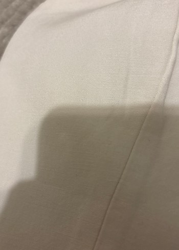 Beyaz Askılı mini elbise - Görsel 7