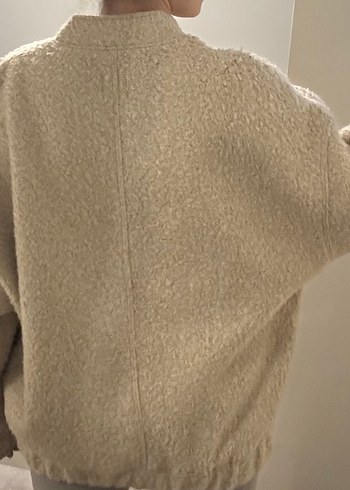 Zara peluş ceket - Görsel 4