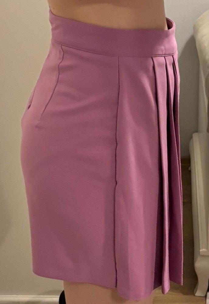 Pembe Pilili Mini Etek - Görsel 2