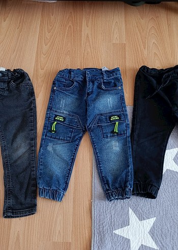 LC Waikiki Erkek Çocuk Koyu Mavi Bol Kesim Kot Pantolon