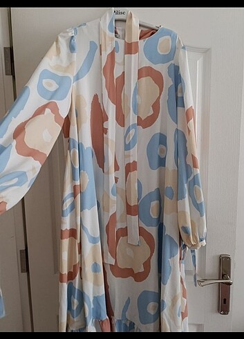 xl Beden çeşitli Renk Sifon elbise