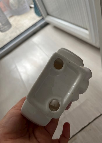 Beden pembe Renk Pembe Güllü Ayıcık Figürlü Dekoratif Süs