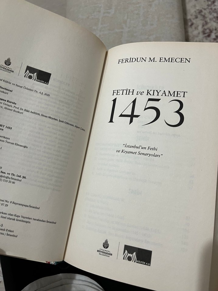Fetih ve Kıyamet 1453 - Feridun M. Emecen - Görsel 4