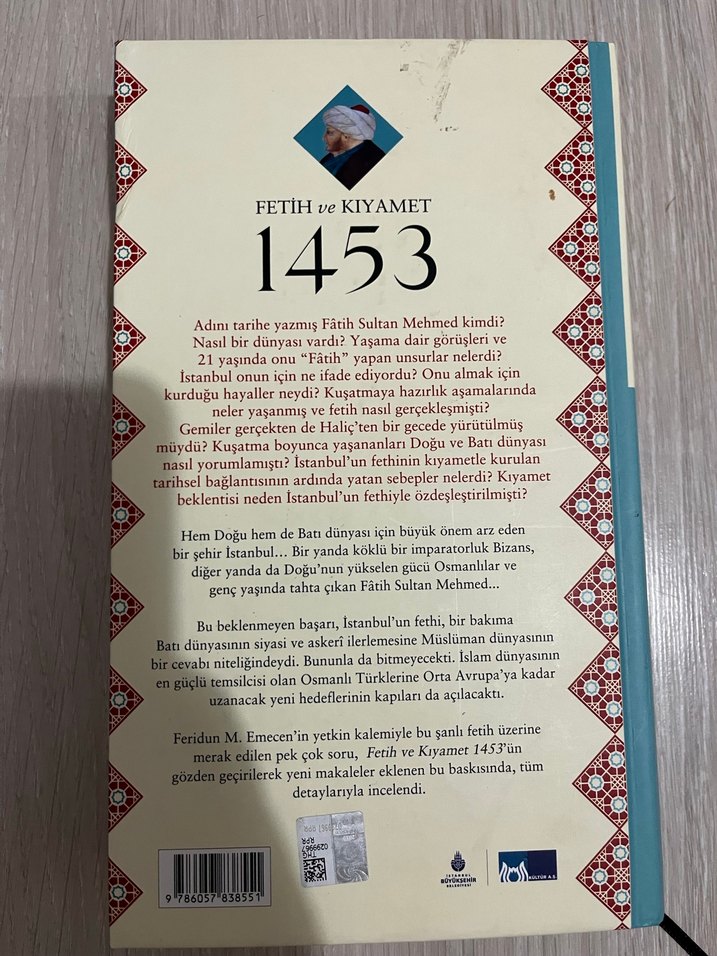 Fetih ve Kıyamet 1453 - Feridun M. Emecen - Görsel 2