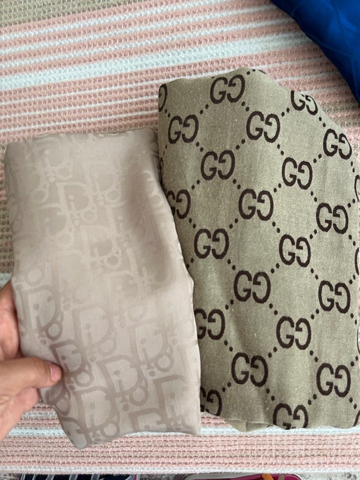 Bohem Tarz Kadın Drapeli Bej Şal - Görsel 2