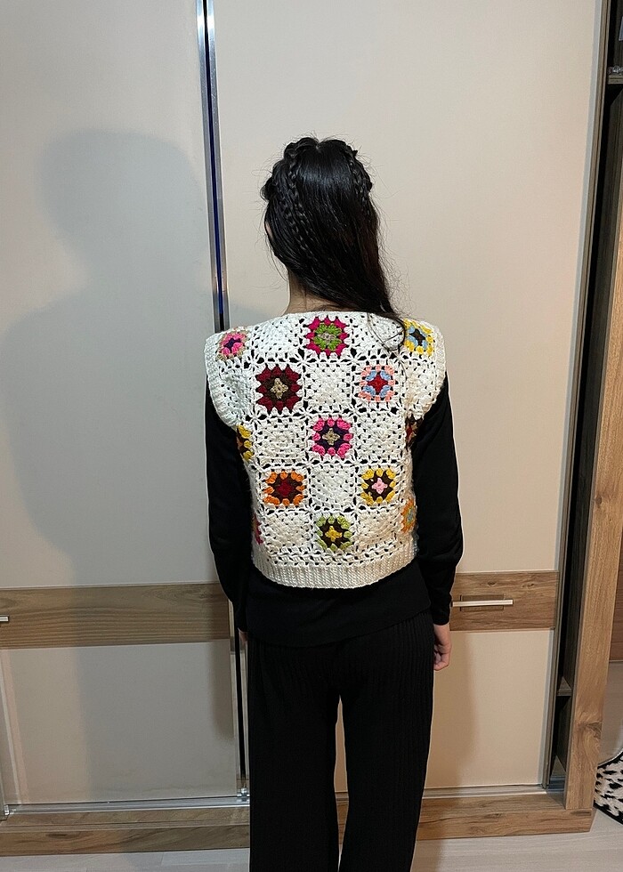 El emeği örgü kazak - Görsel 3