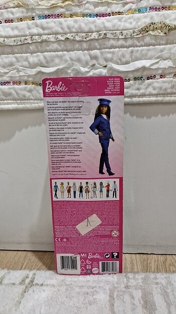 Barbie Barbie esmer pilot bebek 