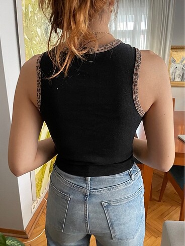 xs Beden siyah Renk HARREM MODA HALTER TOP