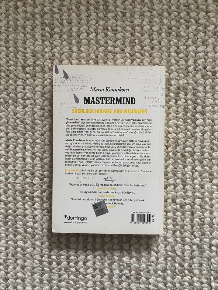 Maria Konmikora - Mastermind Sherlock Holmes Gibi Düşünmek - Görsel 3