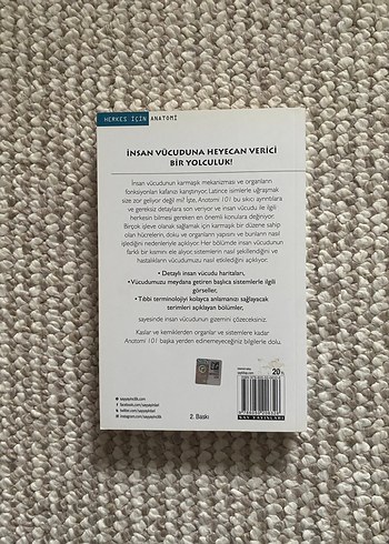  Beden Anatomi 101 - İnsan Vücudu Kitabı