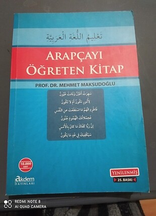 Arapçayı öğreten kitap